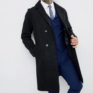 Wool Blend Harry Brown Premium contrast cocoon